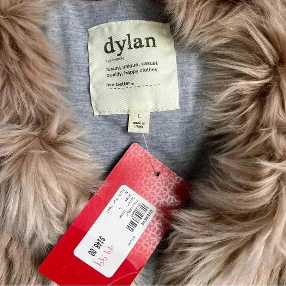 Dylan Faux Fur Vest.  Size L.  NWT. - Picture 3 of 7